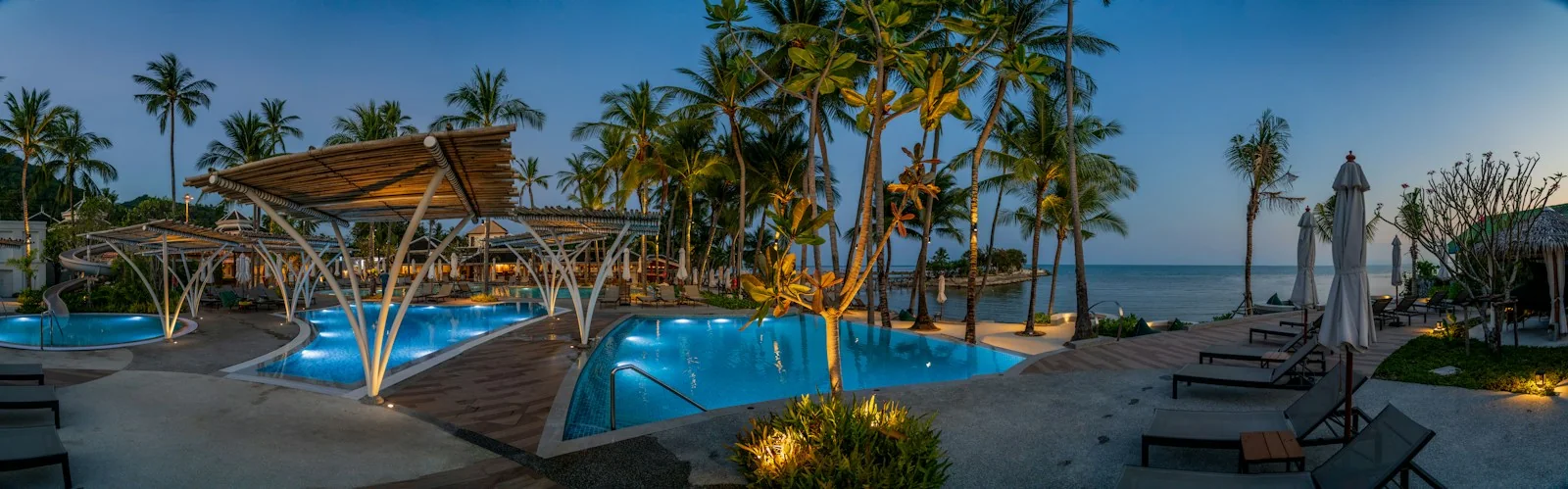 General resort inspiration: a pool in Koh Samui